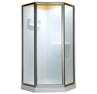 American Standard AMOPQF1.436 Neo Angle Shower Doors - Silver